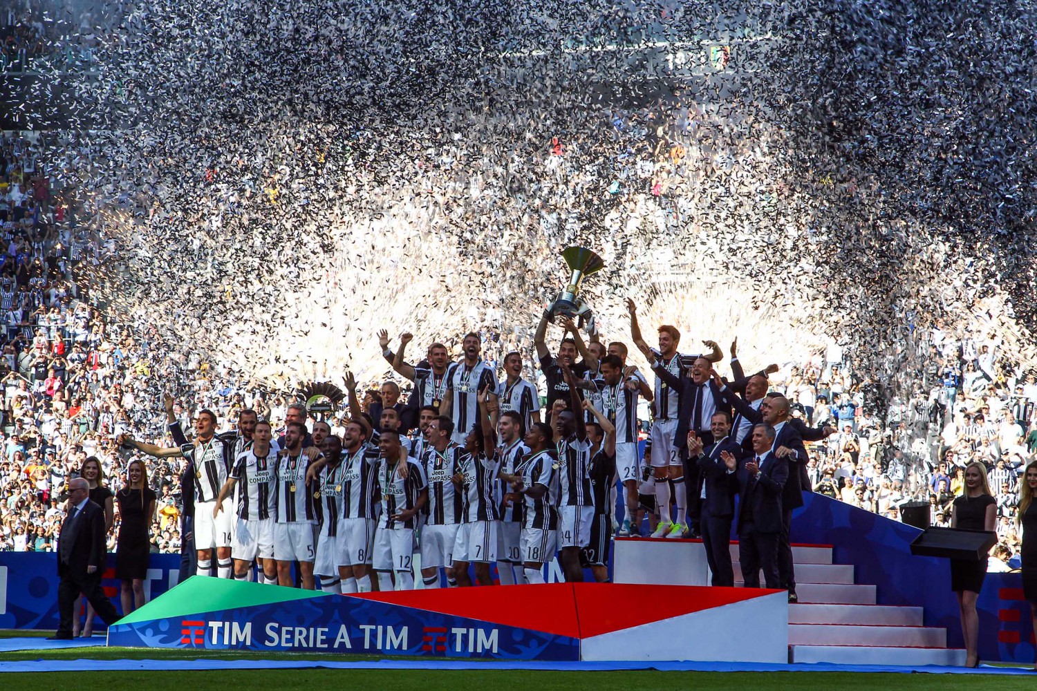 La Juventus è campione d'Italia