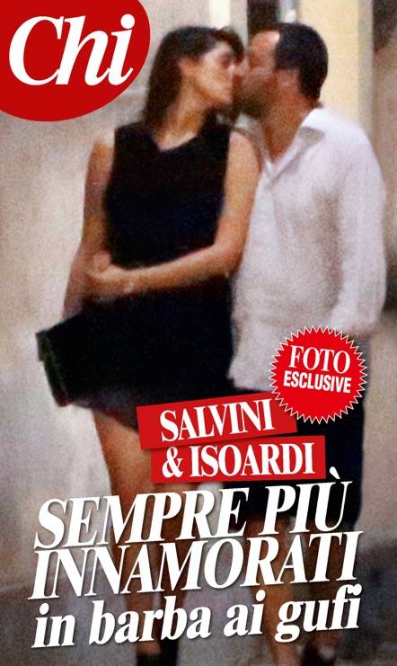 Matteo Salvini e Elisa Isoardi vanno a convivere a Roma
