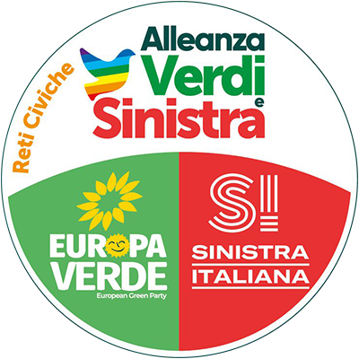 Logo partito Verdi/Sinistra Italiana