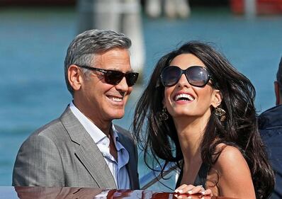 Amal Alamuddin: icona di stile al fianco di George Clooney 9