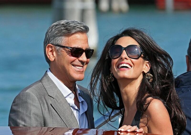 Amal Alamuddin: icona di stile al fianco di George Clooney 9
