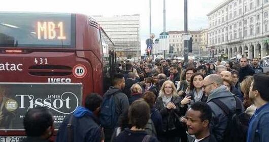 Evacuazione metro B 4