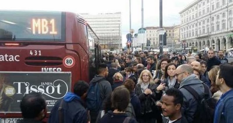 Evacuazione metro B 4