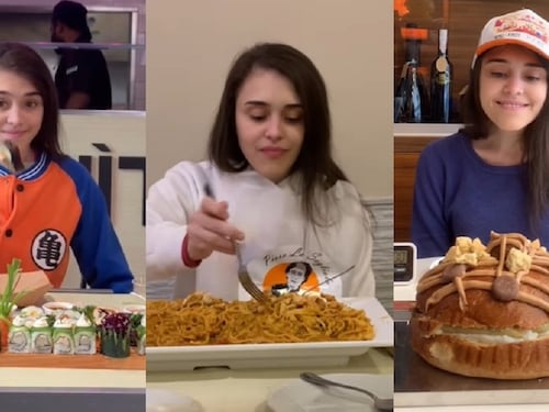 Come fa Chiara Mangiatutto? Chi è la tiktoker che ingurgita chili di cibo