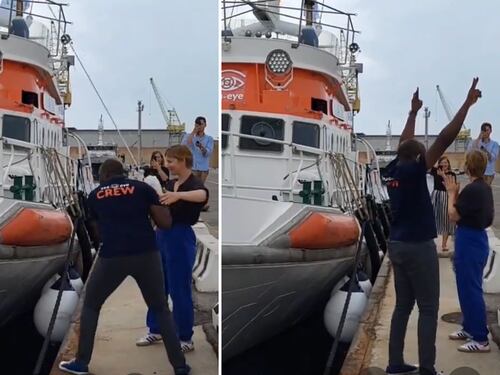 Ora le Ong tedesche battezzano le loro navi nei nostri porti: l'ennesima provocazione all'Italia