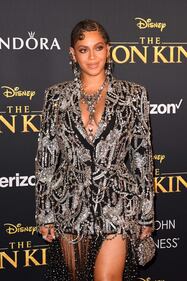 Beyoncé alla premiere de "Il Re Leone" 2