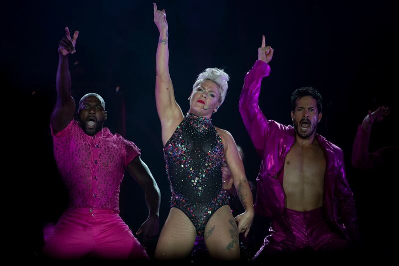 Pink a Rock in Rio, le foto più belle 2