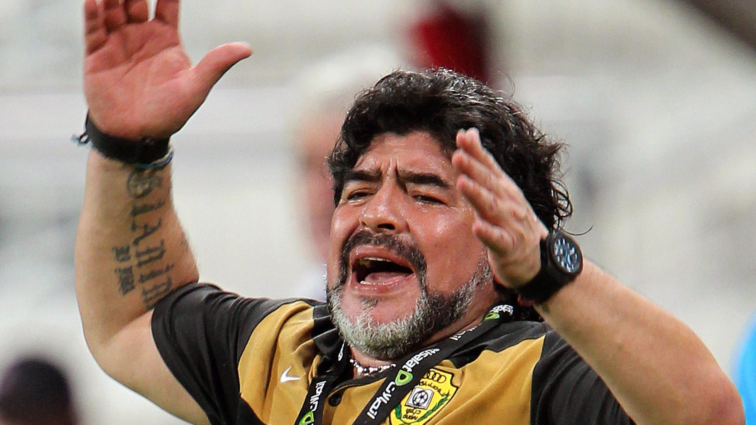 Maradona torna in Italia