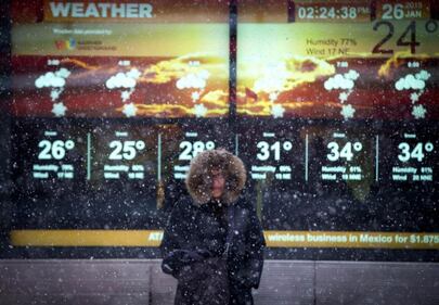 New York deserta per la tempesta 1