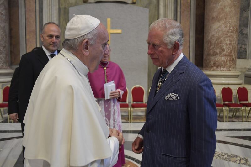 Il Principe Carlo in Vaticano: foto 8