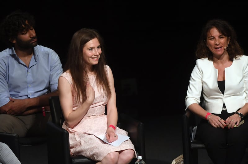Amanda Knox si commuove al Festival della Giustizia 3