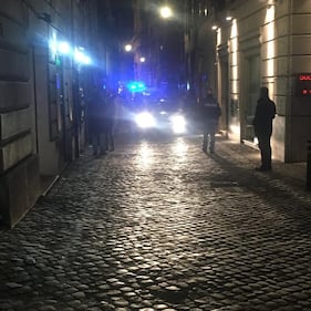 Scontri a Roma tra tifosi di Lazio e Siviglia 5
