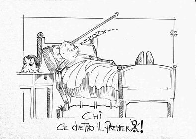 La vignetta del giorno: chi c'è dietro a Conte? 1