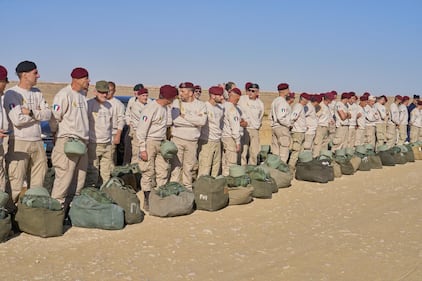 El Alamein-deserto egiziano