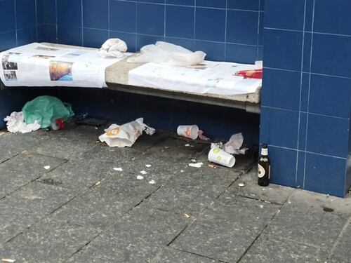 Degrado alla stazione di Milano Lampugnano
