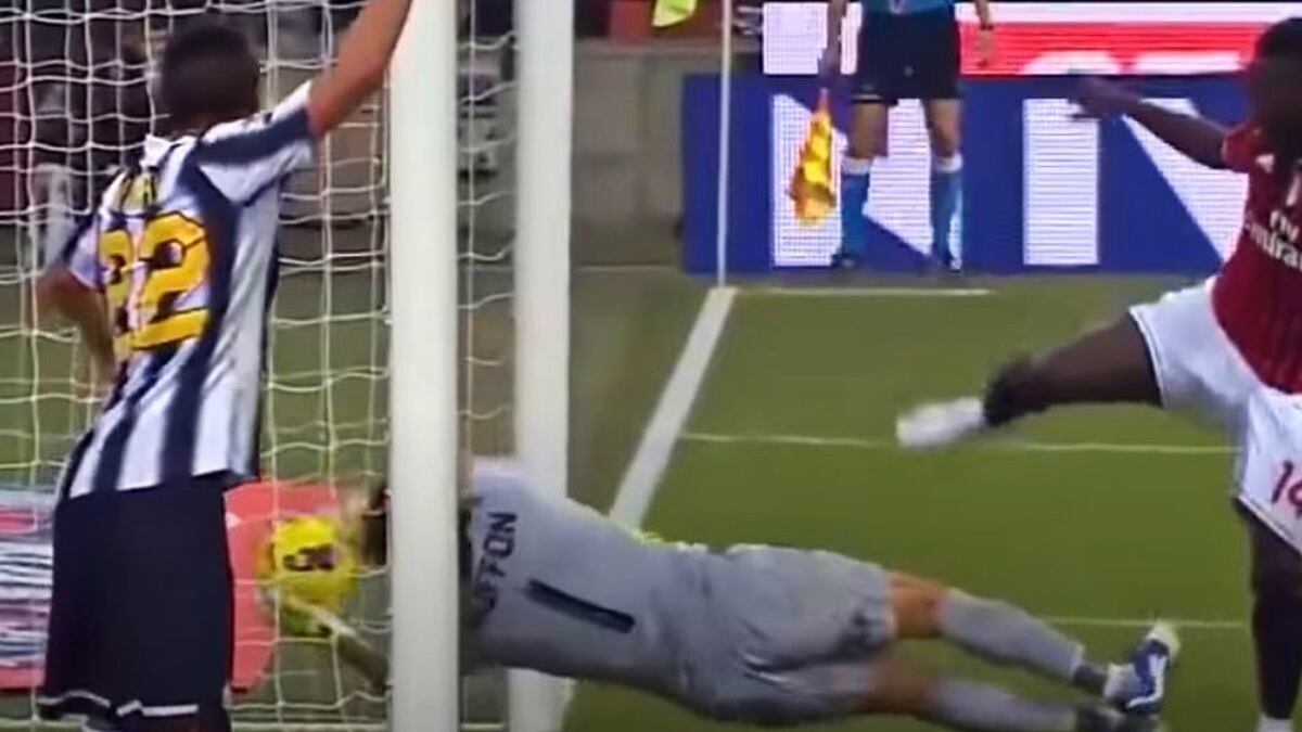 "Entrata di un metro". Milan-Juve e il gol fantasma di Muntari
