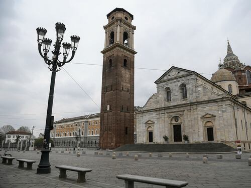 Le strade di Torino ai tempi del coronavirus