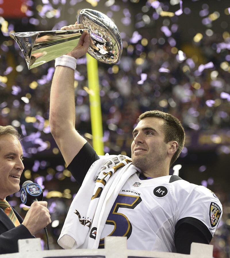 Flacco Super Bowl Ravens