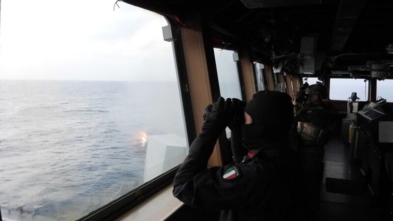 In missione col Caio Duilio nel Mar Rosso 8