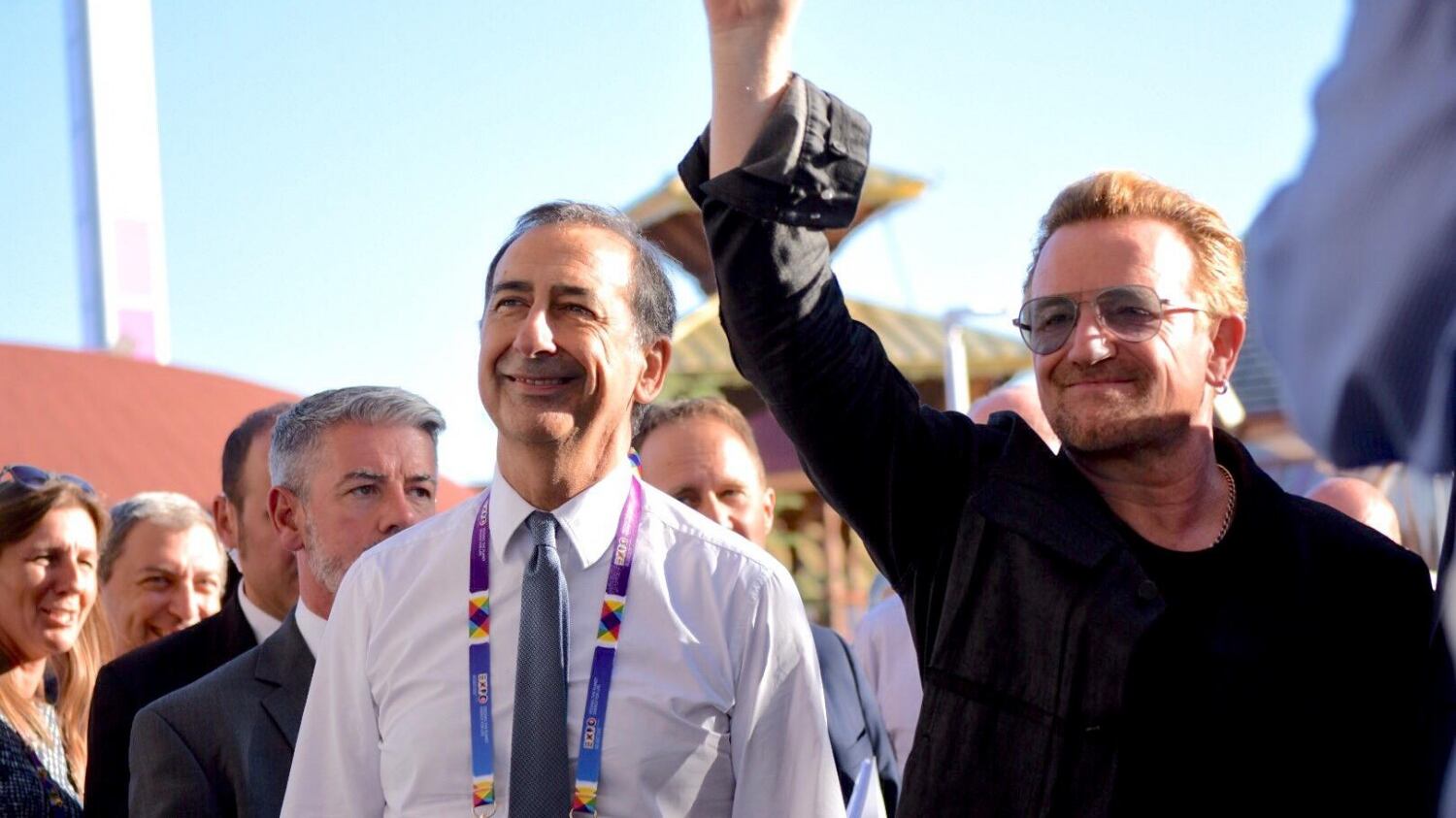Il gran giorno di Bono a Expo: centomila in delirio