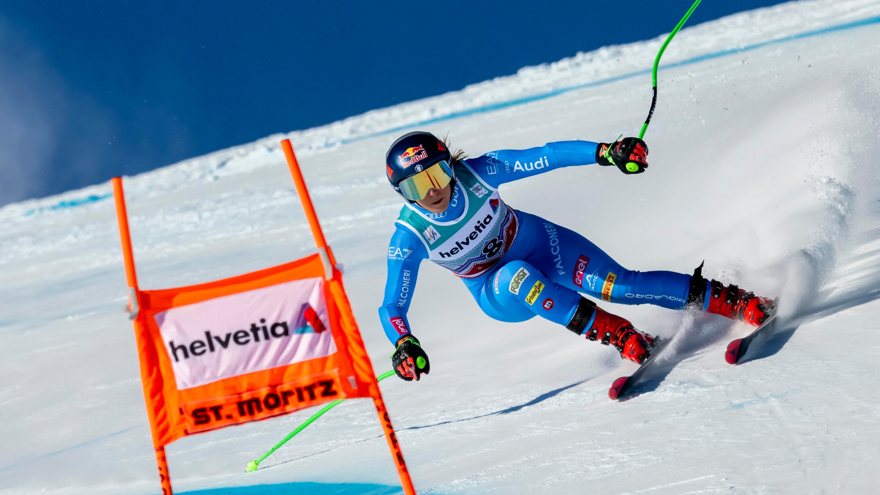 SuperG, Sofia Goggia terza a St. Moritz: vince la neozelandese Robinson
