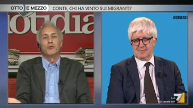 Marco Travaglio sbeffeggia Severgnini e Cazzullo: "Come nonne e zie di famiglia"