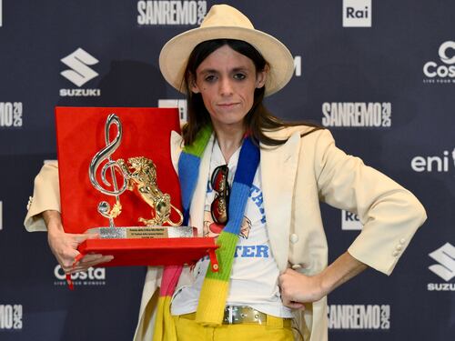 Voleva essere un duro, porterà l'Italia all'Eurovision