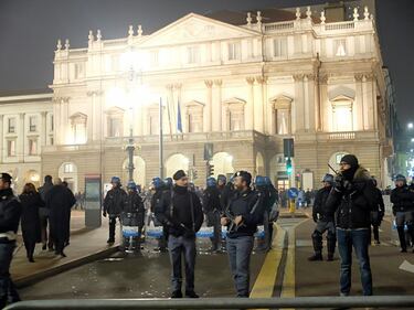Milano, la "prima" della Scala blindata 2