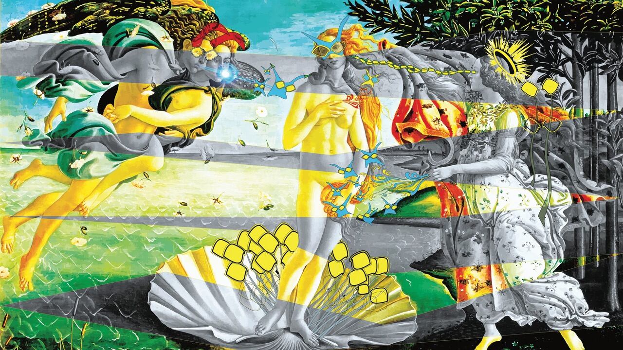 L’artista che dipinge le sue allucinazioni