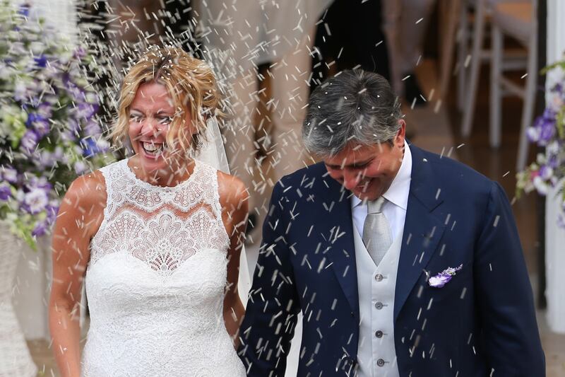Il ministro Lorenzin sposa a Capri il suo Alessandro 6