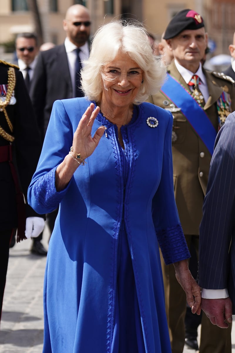 Carlo III e Camilla, primo giorno in Italia 2
