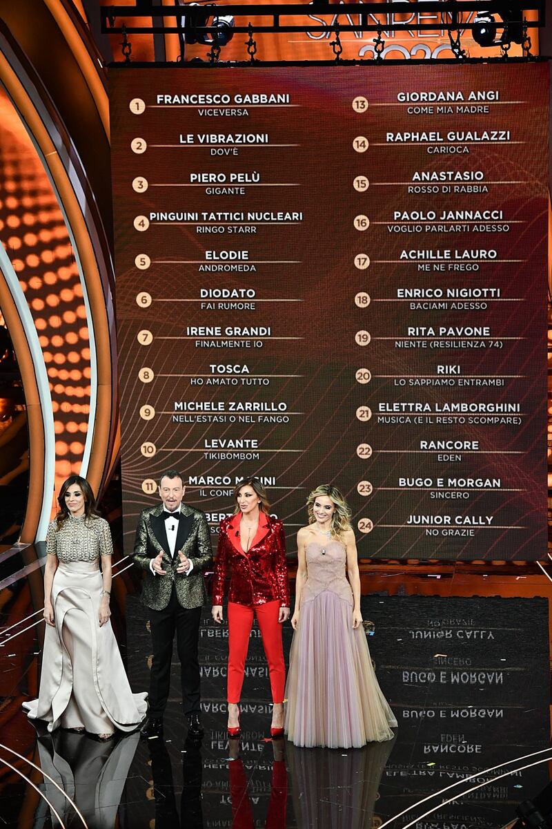 Sanremo 2020, le foto dei momenti più belli della seconda serata 5