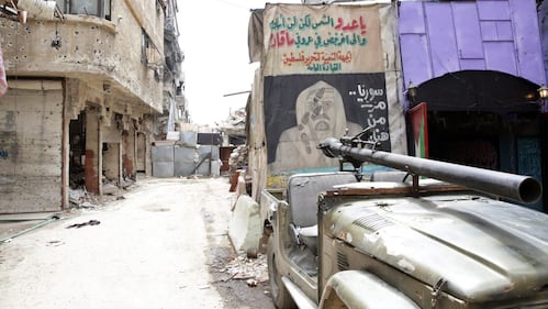 Le macerie del campo di Yarmouk 2