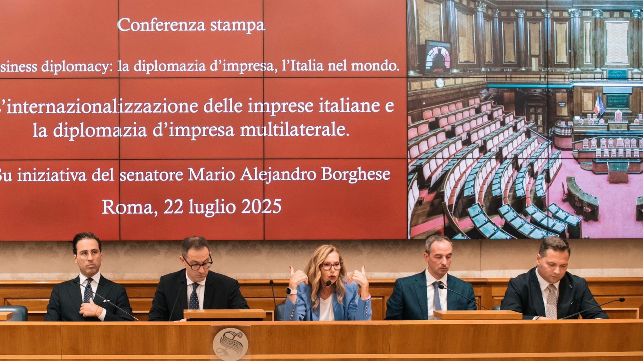 Presentato al Senato il Business Diplomacy Council, un ponte tra istituzioni e imprese