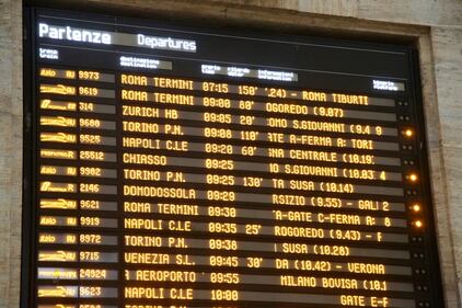 Treni in ritardo a causa della forte scossa di terremoto di questa notte al Mugello 1