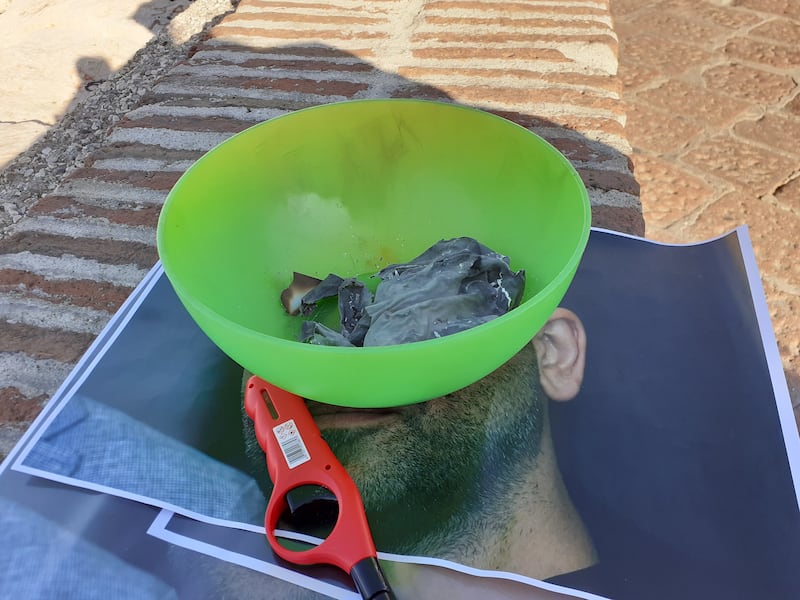 Napoli, esorcismo per purificare Roberto Saviano 4
