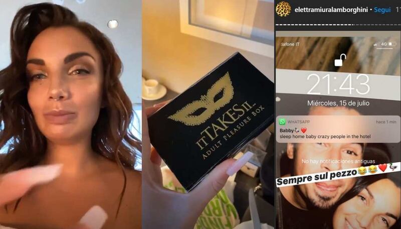 Elettra Lamborghini social