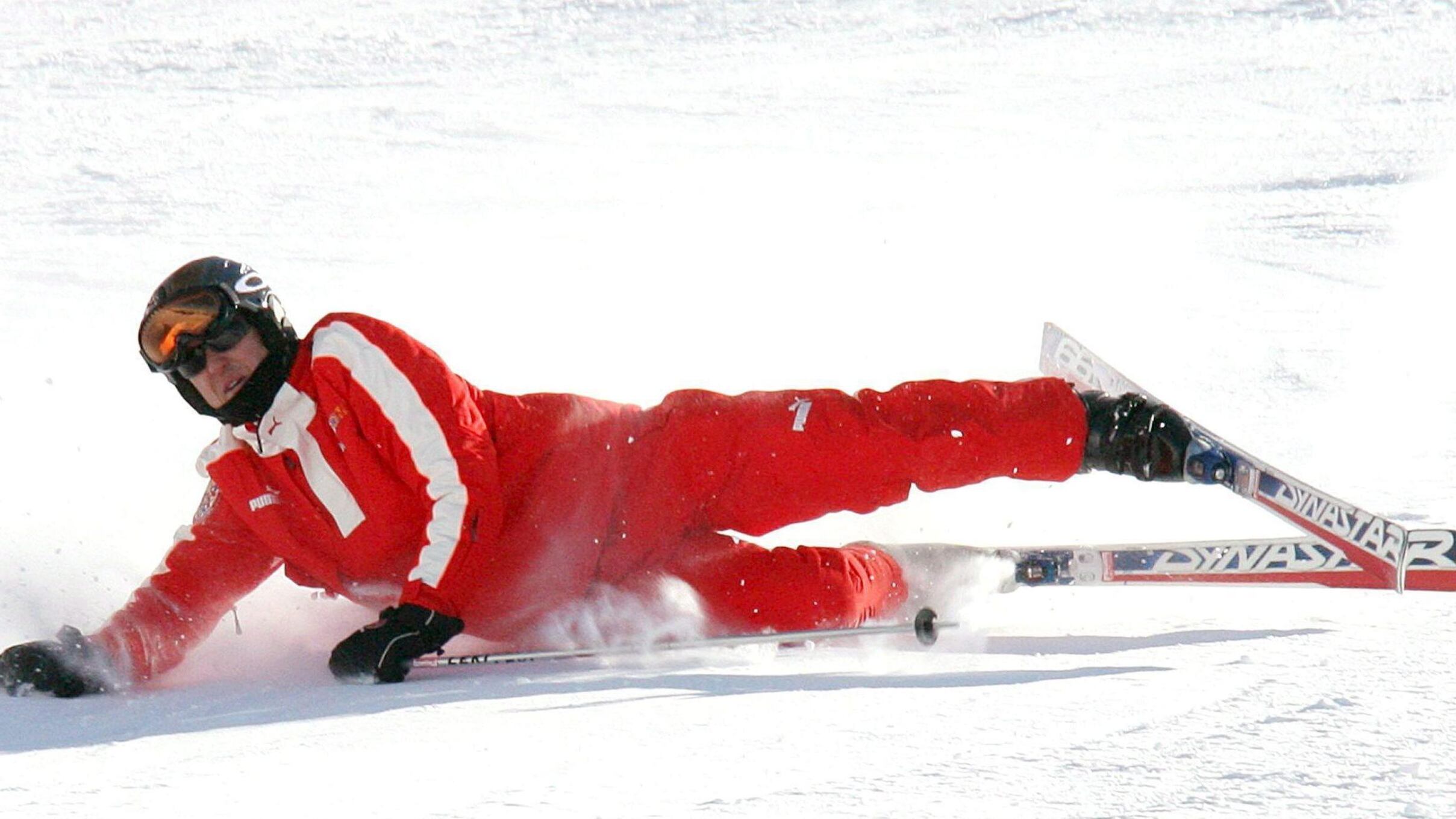 Schumi cade sciando e rischia la vita