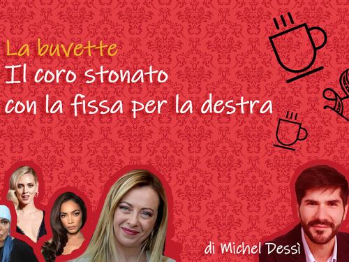 Il coro stonato con la fissa per la destra
