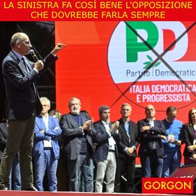 La satira del giorno. L'opposizione di sinistra. 1