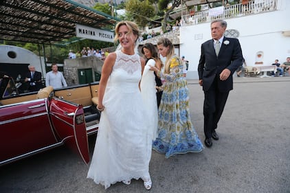 Il ministro Lorenzin sposa a Capri il suo Alessandro 8