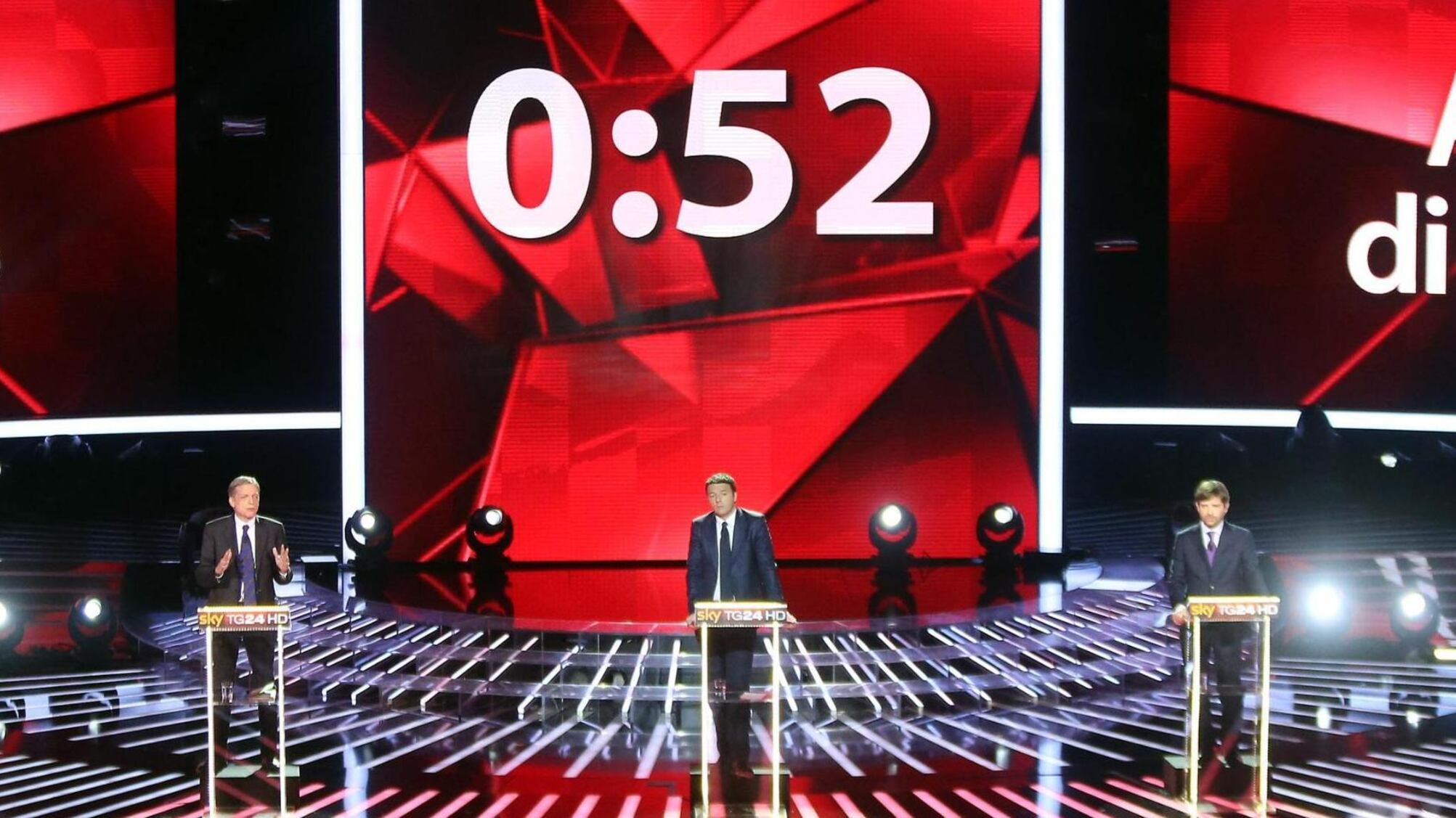Matteo showman, Gianni sgonfio, Pippo ribelle