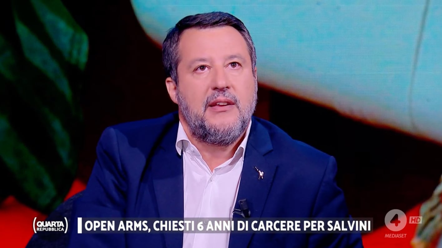 Open Arms, Salvini: "Non ho paura e non patteggio. Io trattato peggio di un pedofilo"