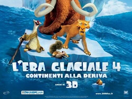 Il film del weekend: L’era Glaciale 4 – Continenti alla deriva