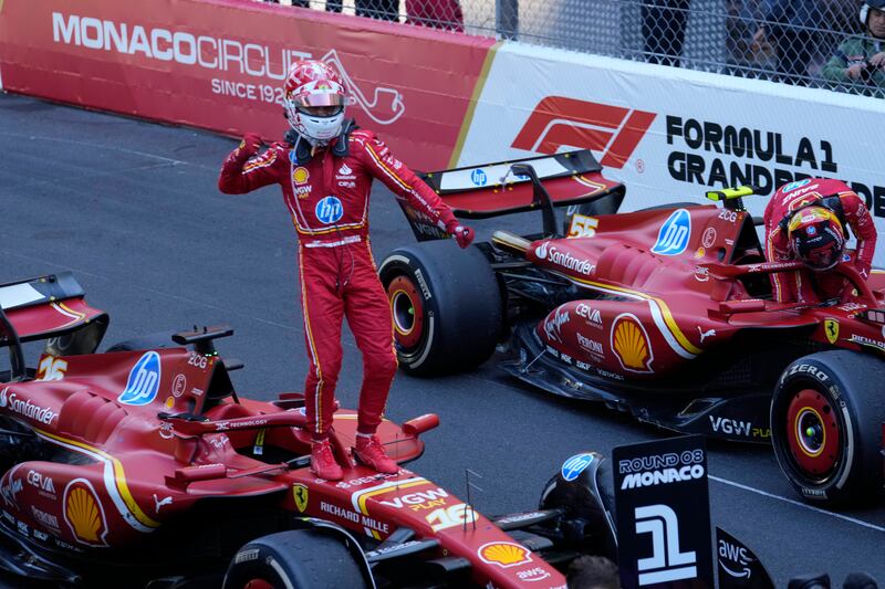 leclerc gp monaco