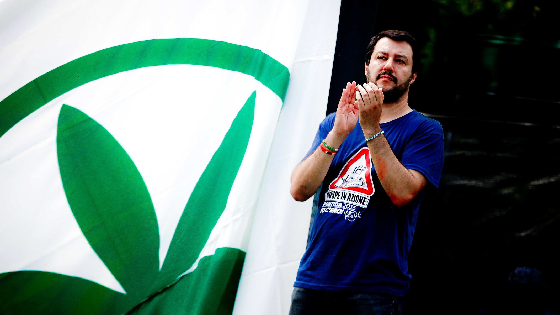 Al via la Pontida di Salvini