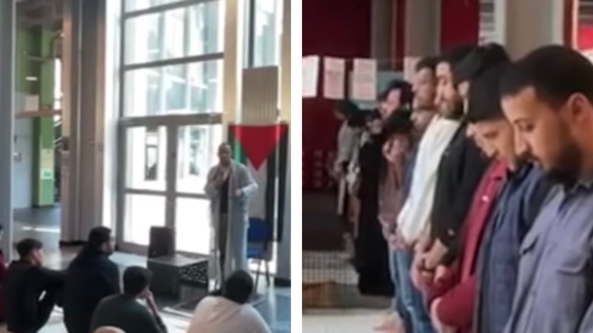 Dopo la preghiera nell'università, "l'imam" va in tv da Gramellini