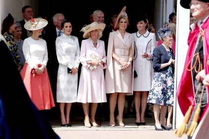 Kate Middleton alla parata per l'Ordine della Giarrettiera: foto 7