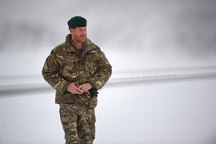 Il Principe Harry per i 50 anni del Commando Helicopter Force 2