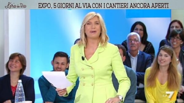 Myrta Merlino lascia in anticipo "L'Aria che tira"